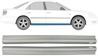 Reparatie dorpel voor Toyota Camry 2001-2006 / Links + Rechts / Set