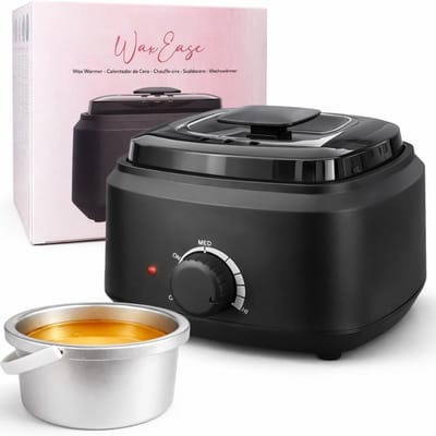 Wax Apparaat Professioneel – 500ml Waxverwarmer – Elektrische Ontharing Set – Wax Heater voor Gezicht, Benen, Oksels & Bikini – Geschikt voor Hard & Soft Wax – Thuis & Salon Gebruik