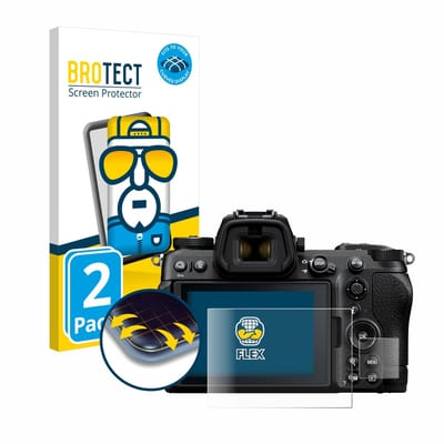 BROTECT - Screenprotector voor Nikon Z6 III - Folie Beschermfolie transparant volledig dekking - 2 Stuks