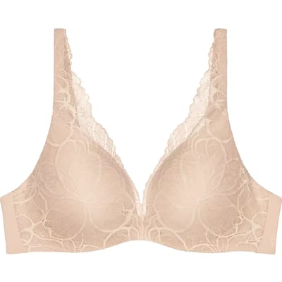 B padded bustier met beugels voor vrouwen Triumph Body Make-Up Illusion Lace