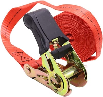 Ratelbanden - Spanbanden Ladingriemen - Lading Zekeren - Snelsluiting Klemslot - 4 sets 800 kg - Zwart