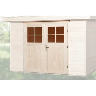 Weka Extra Dubbele Deur Onbehandeld Wanden 45mm