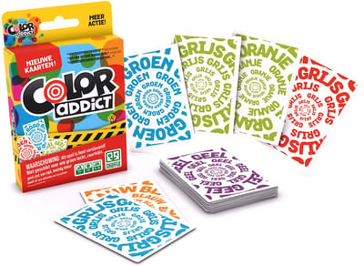 Shuffle® Color Addict Nieuwe Editie - Verslavend kaartspel voor jong & oud - Partyspel - Familiespel