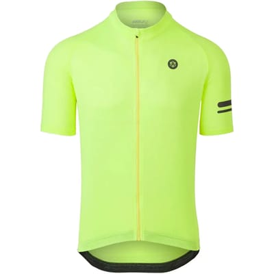 AGU Core Fietsshirt Essential Heren - Hi-vis Neon Yellow - S