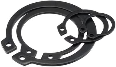 Dailygoods- Circlip 14mm - Externe Borgringen - Borgringen Assortiment - Bevestigingsmiddel - Mangaan Staal - 80 Stuks - Borgring