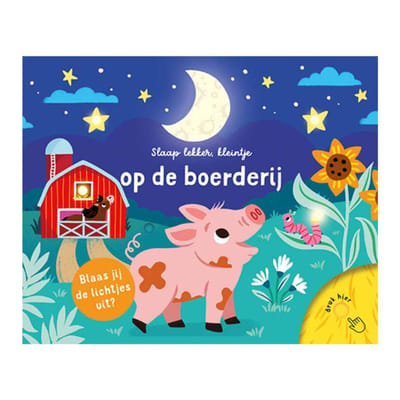 Top1Toys Boek Slaap Lekker Kleintje Op De Boerderij