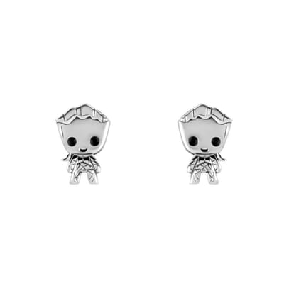 Groot Sterling Zilver Oorbellen - Marvel - Peershardy