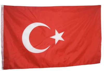 Turkse Vlag - Vlag van Turkije - 150/90CM - Ay Yıldız - Turkije - Landenvlag - WK - EK - Polyester - CHPN