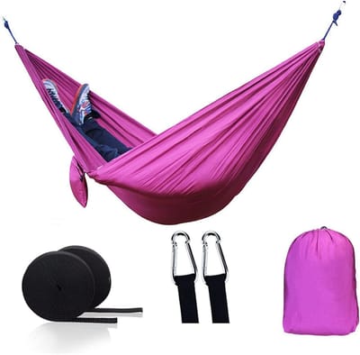 Kampeerhangmat - Nylon Schommel - Outdoor Ontspanning - Lichtgewicht Duurzaam - 200 kg - Kleur 22