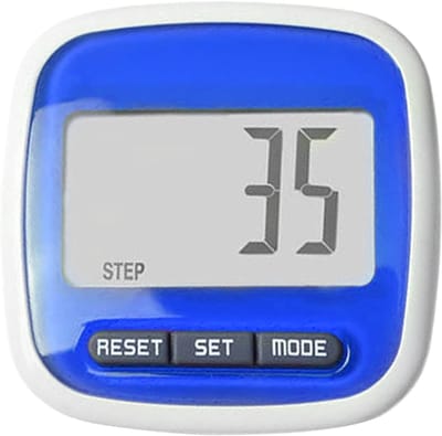 3D Stappenteller - Fitness Tracker - Gezondheid Bijhouden - 3-assige Sensor - 30 dagen data - Blauw