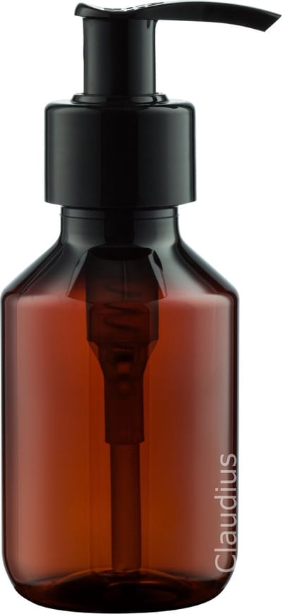 Lege Plastic Fles 100 ml PET - met zwarte pomp - set van 10 stuks - Navulbaar - Leeg