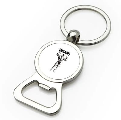 Akyol - bodybuilding met eigen naam flesopener - Fitness - bodybuilder - sport - 9 bij 3 cm