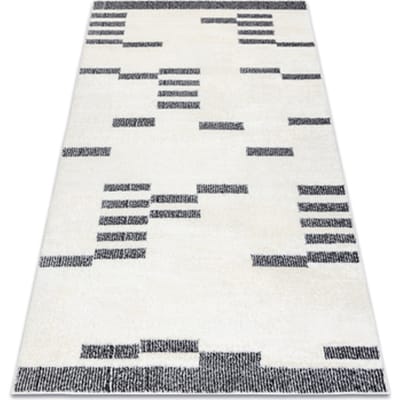 Kleden Rugsx Tapijt modern MODE 8511 geometrisch creme / 80x150 cm