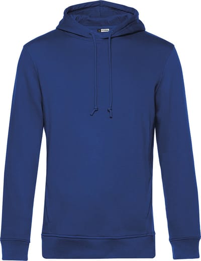 Organic Inspire Hooded° B&C Collectie maat M Kobaltblauw