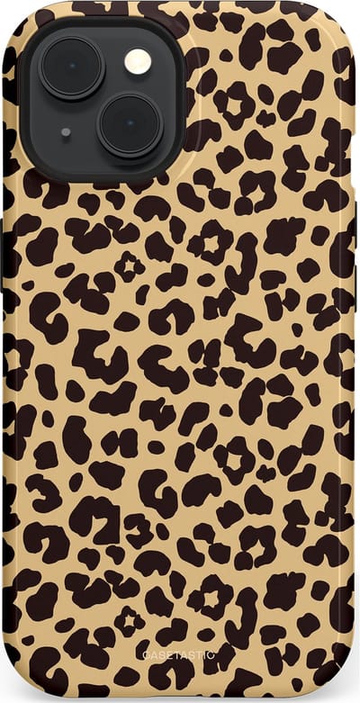 Casetastic Hoesje Geschikt voor Apple iPhone 15 Magsafe - Stijlvolle Beschermende Duo-layer Case - Wild