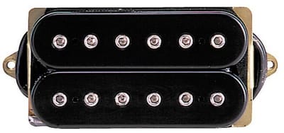 DiMarzio DP100F BK Super Distortion Bridge F Spaced - Humbucker pickup voor gitaren