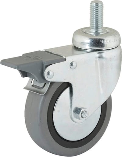 Wurth - Machinezwenkwiel m. draaib. stelschroef en vergr. - Zwenkwiel Met draaibare stelschroef en vastzetrem x 4 st - 55 kg