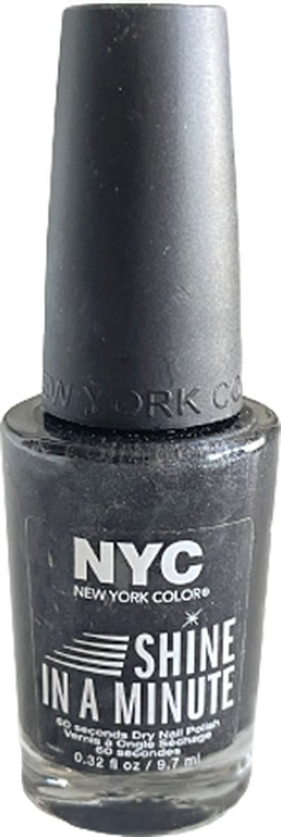 NYC Shine In A Minute Nail Polish - 800 Dark Bronx
