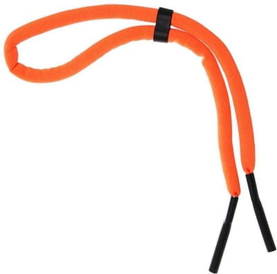 Fako Bijoux - Drijvend Brillenkoord - Watersport - Suppen - Surfen - Zwemmen - 66cm - 10mm - Oranje