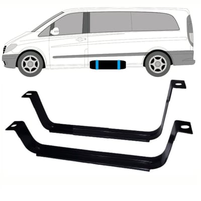 Brandstoftank klemmen voor Mercedes Vito W639 2003-2014