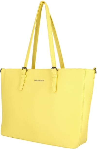Enrico Benetti Nina Shopper - Laptoptas 15" - Geel