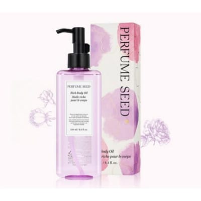 THE FACE SHOP Huile Corporelle Riche Graine de Parfum Jasmin 250ml white