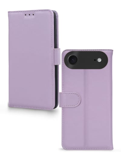 Mobilize Telefoonhoesje geschikt voor Apple iPhone Air Hoesje | Mobilize Premium Gelly Bookcase Portemonnee | Pasjeshouder voor 3 Pasjes | Telefoonhoesje voor Pinpas / OV Kaart / Rijbewijs - Paars