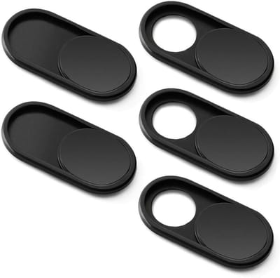 Dunne Webcam Cover voor MacBook Pro, Air, Laptop en iMac - 5-Pack Metaal Camera Deksel voor Privacy en Beveiliging