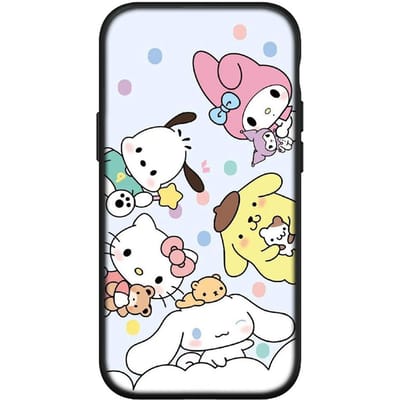 voor iPhone 16 15 Xiaomi Redmi Note 13 12 11 Pro Max X 9 14 XR Samsung Galaxy A16 S24 S23 Plus 14C A06 A05 13C Huawei OPPO Hello Kitty Roze Telefoonhoesje for OPPO A53 2020 aero