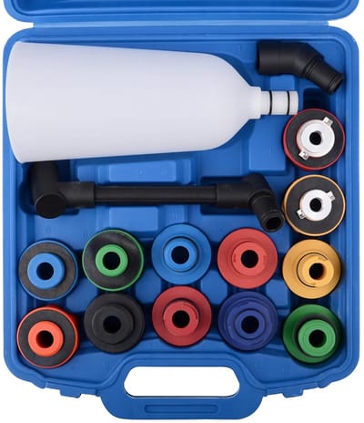 Olievultrechter Set - Motorolie Vulhulp - Morsvrij Vullen - 15 Delige Set - 42cm Pakket - Kunststof
