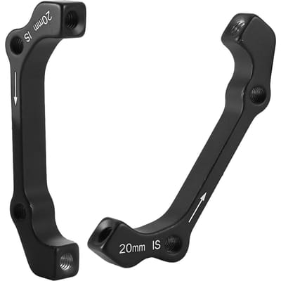 Adaptateur de Frein à Disque pour Vélo de Tout Type VTT Adaptateur de Frein Support Collier de Montage gray