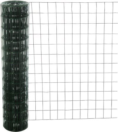 Tuingaas groen 100x75mm 120cm 2.1mm 25m.