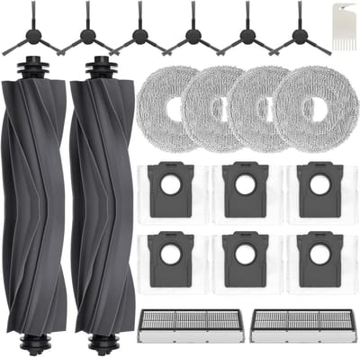 PromoHome Vervangingsset Robotstofzuiger geschikt voor Dreame L10s Ultra Gen 2/L10s Pro Ultra Heat/X30 Ultra/Mova E30 Ultra,