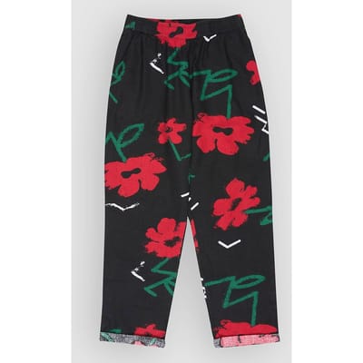 Quiksilver Lomas Woven Hemp Broek zwart