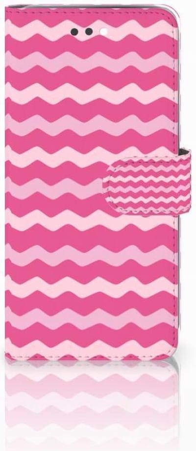 Apple iPhone 7 Plus | 8 Plus Telefoon Hoesje Waves Pink