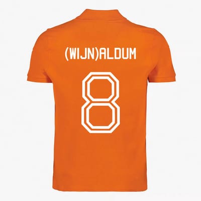 Oranje WK-EK Polo Shirt – (Wijn)Aldum XS
