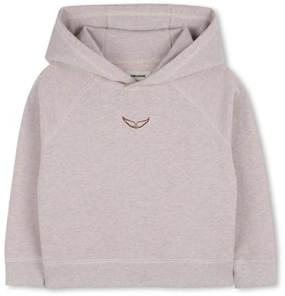 Zadig & Voltaire X60544 Truien & Vesten Meisjes - Sweater - Hoodie - Vest- Lichtroze - Maat 152