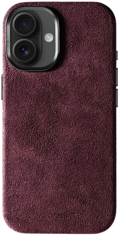 iPhone Alcantara Case - Wine Red (World Cup edition)