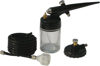 CriKo airbrush kit voor compressor - Regelbaar 3/4" tot 2" - Max 3,5 bar
