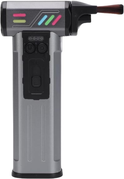 Elektrische Luchtblazer - Mini Stofverwijderaar - Apparaten Reinigen - Oplaadbaar Draadloos - 4000 mAh Batterij - Donkergrijs