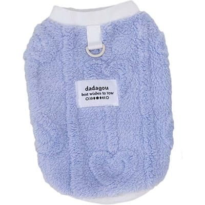 Hondentruien Winter Warm Huisdierkleding voor Kleine Middelgrote Honden Fleece Zachte Puppy Jas Chihuahua Franse Bulldog Yorkshire Kostuum S
