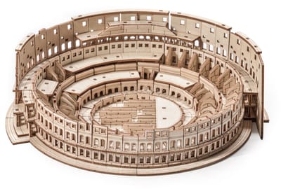 Nice Idea- Bouwpakket 3D DIY- Colosseum (Rome) van hout- Modelbouw