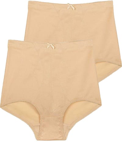 Verpakking van 2 Voordeelverpakking Bodice Broek Bodyforming