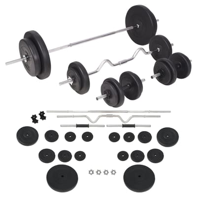 vidaXL - Halterset - 90 - kg