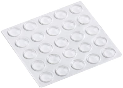 Metafranc - Zelfklevende beschermbuffers - 8mm - 50stuks - Transparant