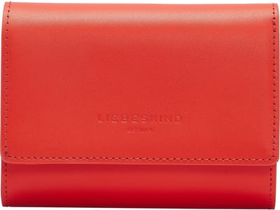 LIEBESKIND BERLIN Portemonnee Paper Bag Carter Nora Wallet Aura Pink Koraalrood