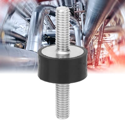Rubber dempers voor M6 bevestigingen - 4 stuks, trillingsisolatoren, schokabsorbers en anti-vibratie oplossingen voor auto en boot