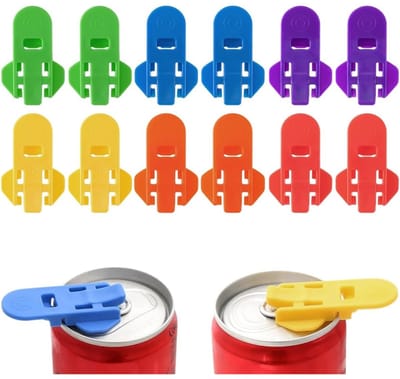 EXCITAT Blikopener - Flessenopener - Handmatig - Voor Coca-Cola, Frisdranken, Limonade - 12 stuks