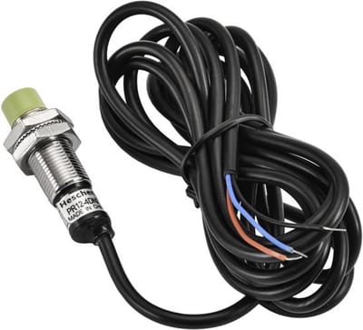 Allecto - Inductieve Nabijheidssensor - 4mm Sensing - M12 Rond