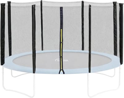 Trampoline veiligheidsnet - Vervangend net - Veilig springplezier - UV-bestendig - 244 cm - Blauw